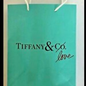 Limited edition Tiffany $ Co. love gift bags